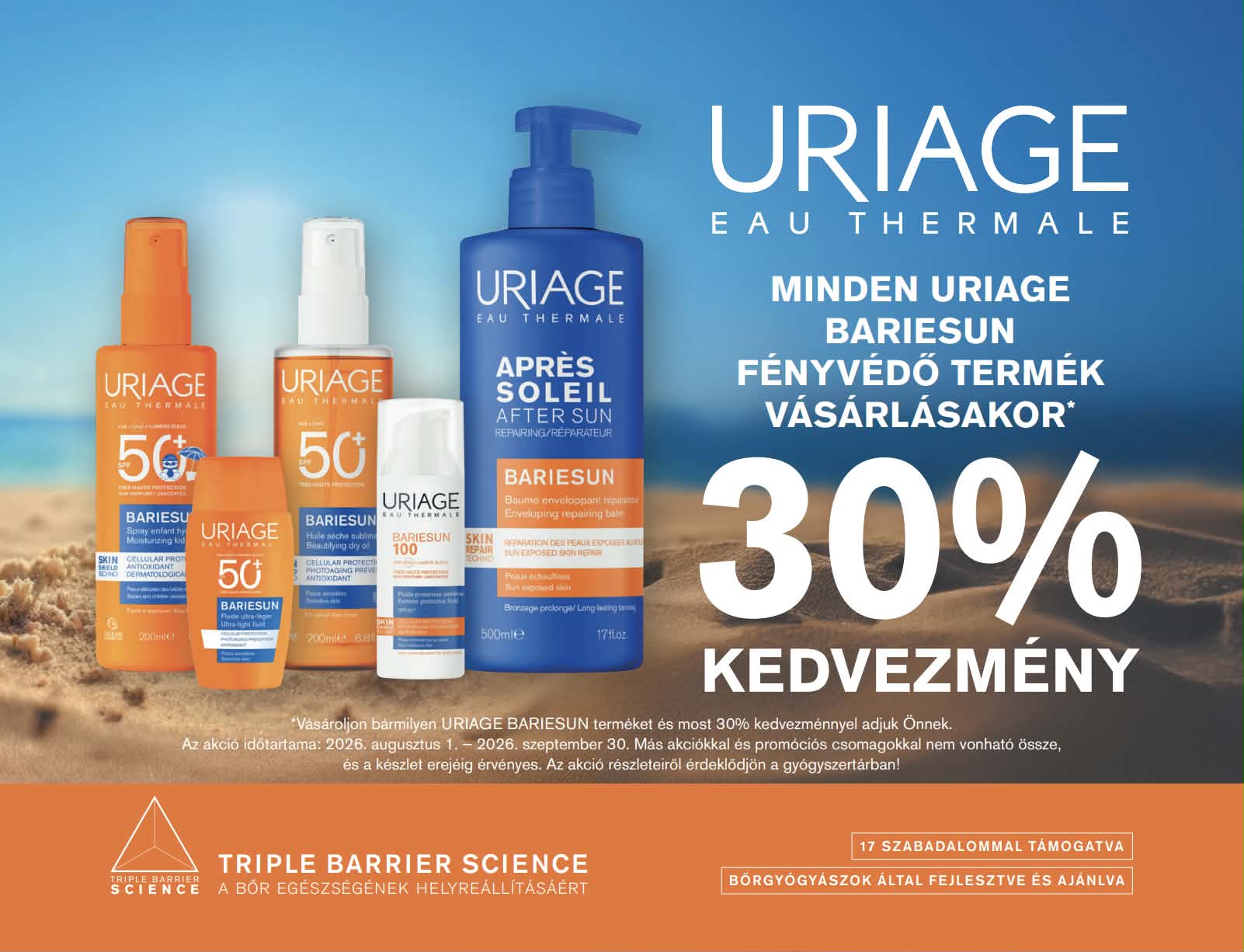 Uriage akció — Hárs Gyógyszertár